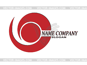 Abstract image to create corporate company logo - vector clipart