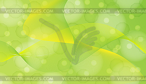 Abstract color background in light yellow-green - stock vector clipart