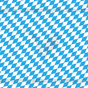 Seamless Bavarian rhombic pattern. Oktoberfest, - color vector clipart