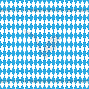 Seamless Bavarian rhombic pattern. Oktoberfest, - vector image