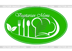 Logo for restaurant, catering or gastro service - vector image