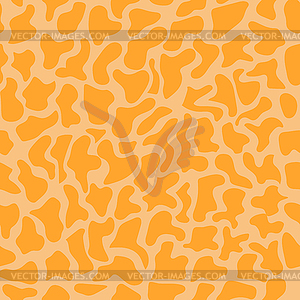 Seamless background in orange tones. Imitation - vector clip art