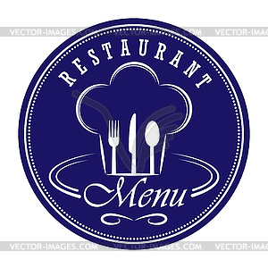 Logo template for restaurant, catering or gastro - vector image