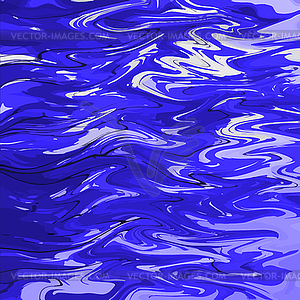 Colorful pattern in blue tones. Imitation of sea - vector clip art