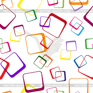 Seamless pattern of multi-colored intersecting - vector EPS clipart