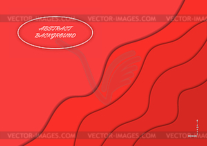 Абстрактный фон в оттенках красного для дизайна - изображение в векторе