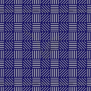 Abstract seamless geometric background. Pattern of - vector clip art