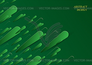 Abstract background in green tones for design of - vector clipart