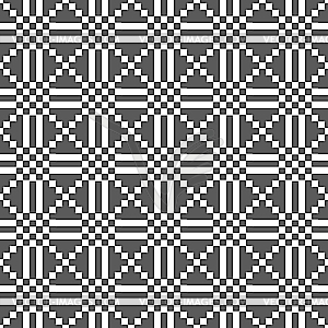 Abstract seamless geometric background. Pattern of - vector image