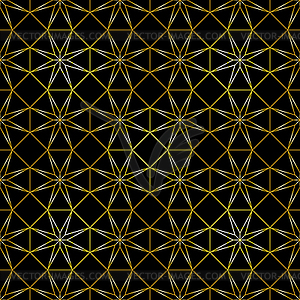 Decorative abstract seamless geometric background - vector clipart / vector image