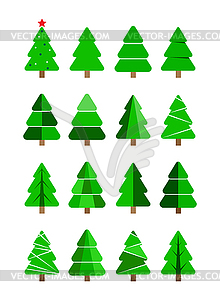 Set of Christmas and new year symbols. Christmas an - vector image