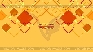 Abstract geometric background with contours and - vector image