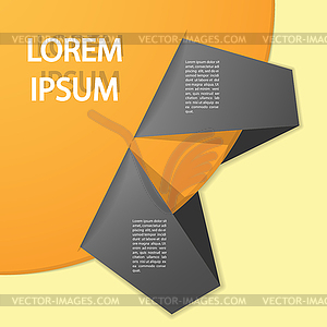 Banner for design and decoration of covers, - vector clipart