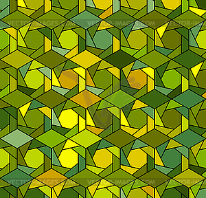 Seamless pattern, modern colors, geometric shapes. - vector image
