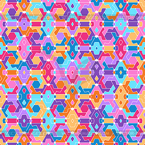 Color seamless pattern. Geometric abstract - vector image