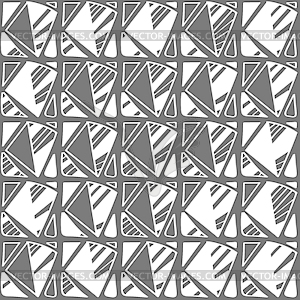 Abstract seamless pattern of arbitrary shapes for - vector EPS clipart