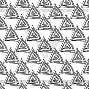 Seamless pattern of custom shapes for background, - vector clipart