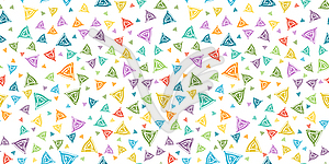 Seamless color pattern of arbitrary shapes for - vector clip art