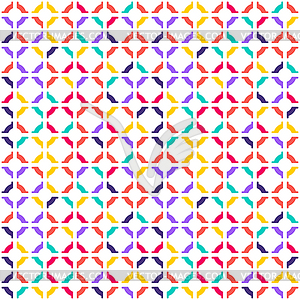 Abstract color seamless pattern for texture and - vector clipart
