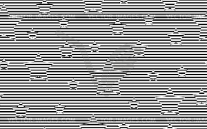 Abstract seamless pattern of lines and stars for - vector image