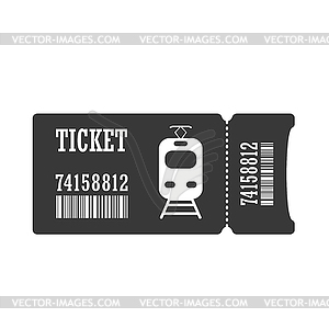 train ticket clip art