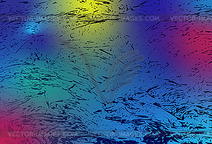 Гранж-образец с разноцветным освещением для - векторное графическое изображение