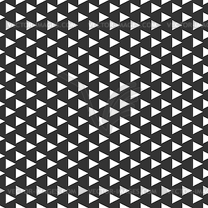 Abstract seamless triangle pattern for textile - vector clip art