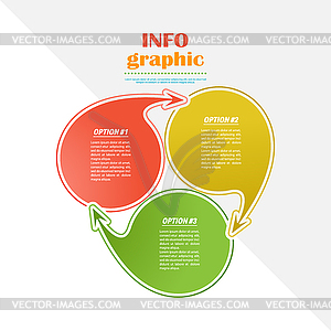 Chart for infographics. Visual description of - vector clipart