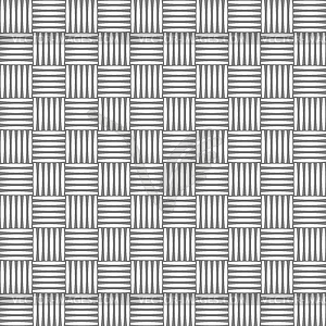 Seamless pattern of horizontal and vertical lines - vector image