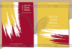 Абстрактный редактируемый фон для обложки книги - векторный клипарт / векторное изображение