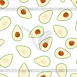 Fruit seamless abstract pattern for simple - vector clipart