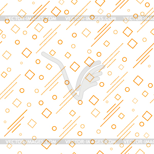 Seamless geometric abstract pattern for simple - vector clipart