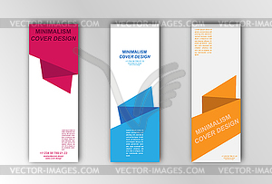 Abstract banner template. Editable - vector clipart