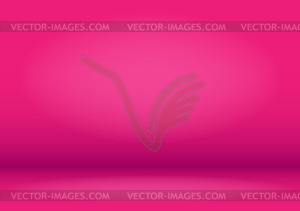 Pink studio background. Pink stage with floodlight - vector image