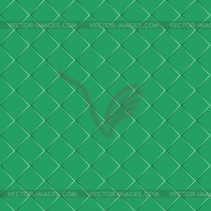 Green seamless background of square plates. Simple - vector clipart