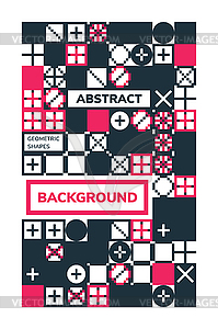 Abstract Geometric Backgrounds - vector clip art