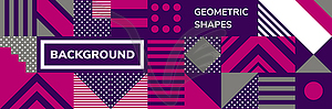 Simple Banner - color vector clipart