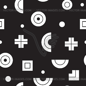 Geometric Seamless Pattern - vector clipart