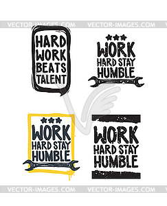 Posters Quotes Set - vector clipart