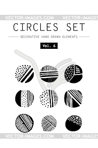 Set decorative elements - vector clip art