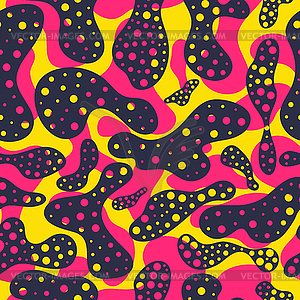 Color seamless pattern modern bold - vector image