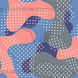 Color seamless pattern modern bold - vector image