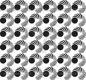 Seamless simple background abstract geometric - vector clip art