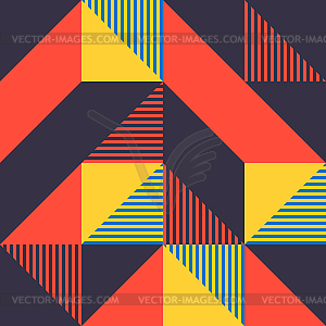 Minimalist background seamless pattern with simple - royalty-free vector clipart