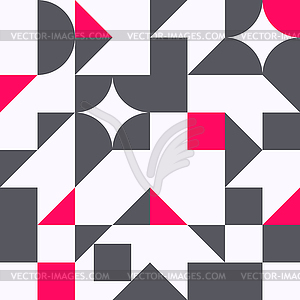 Minimalist background seamless pattern with simple - vector clipart