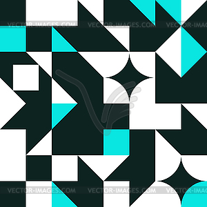 Minimalist background seamless pattern with simple - vector image