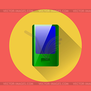 Mp3 player icon - vector clipart