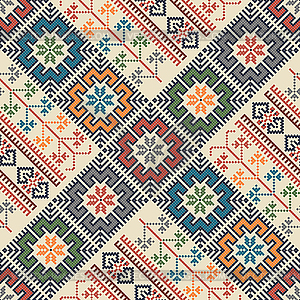 Palestinian embroidery pattern - vector image