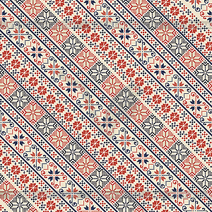 Palestinian embroidery pattern 32 - vector clipart
