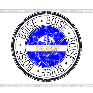 City of Boise, Idaho stamp - vector EPS clipart